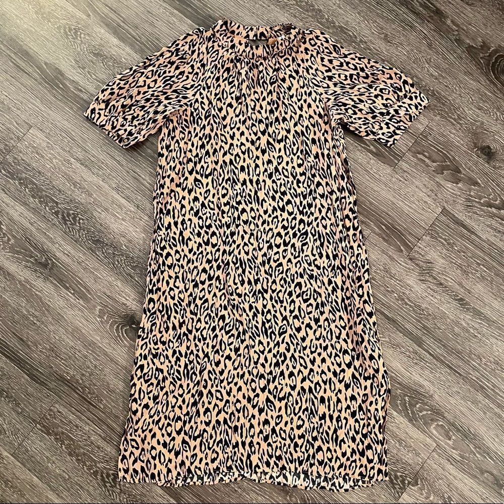 Anthro McKenzie Mock Neck Tunic Dress